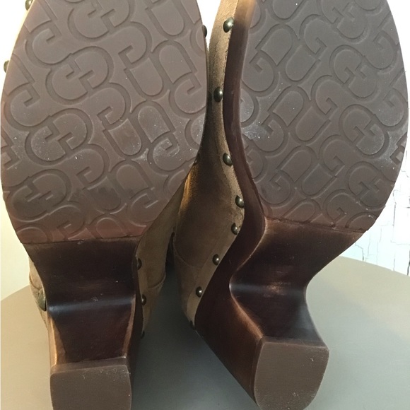 UGG Australia Tall Suede Basketweave Boots - Picture 8 of 9